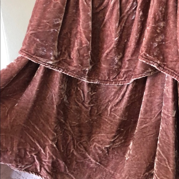 Mauve velour top - Picture 2 of 3